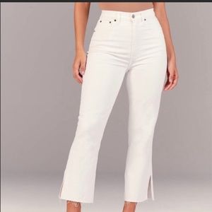 Abercrombie High Rise Kick Flare Jeans